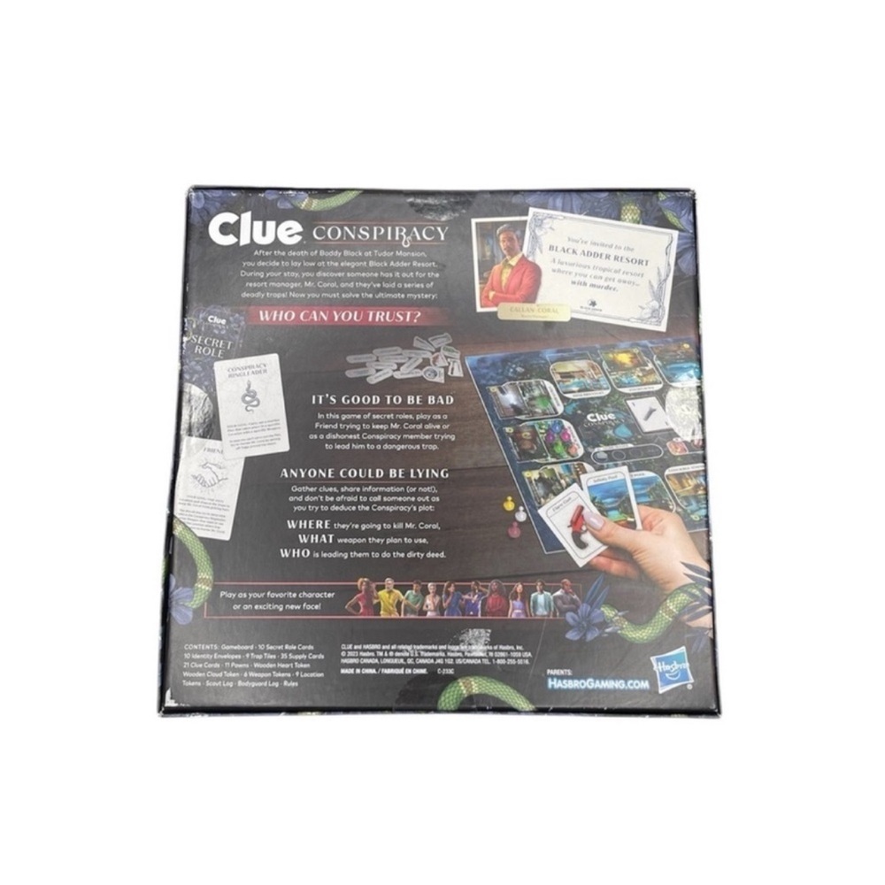 Clue Conspiracy Board Game - Picture 2 of 2